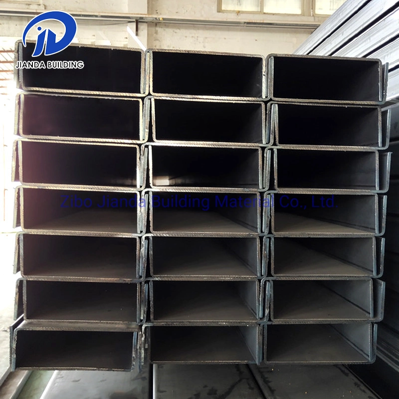 Galvan Steel Cold Formed C-Channel Profile Building U Steel Channel Profile Sizes