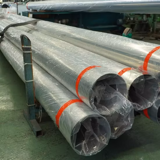 Tubo tondo/quadrato/rettangolare/esagonale/ovale ASTM Ss 201 304 304L 316 316ti 310S 309S 430 904L 2205 in acciaio inossidabile/carbonio/alluminio/zincato senza saldatura o saldato