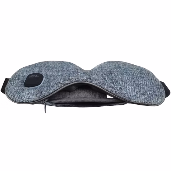 Maschera per gli occhi riscaldata in imitazione seta USB da viaggio calda per occhi asciutti