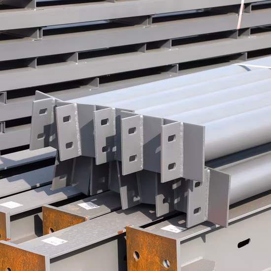 ASTM AISI JIS Laminato a caldo Laminato a freddo Profilo con trave ad H Acciaio Tipo H Trave di ferro Q235B Q355b Acciaio a forma di H per struttura in acciaio