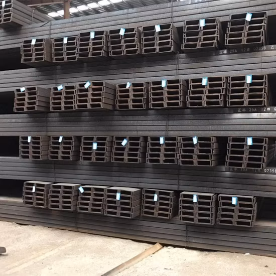 Profilo in acciaio formato a freddo laminato a caldo Prezzo in acciaio a canale a forma di CHU zincato